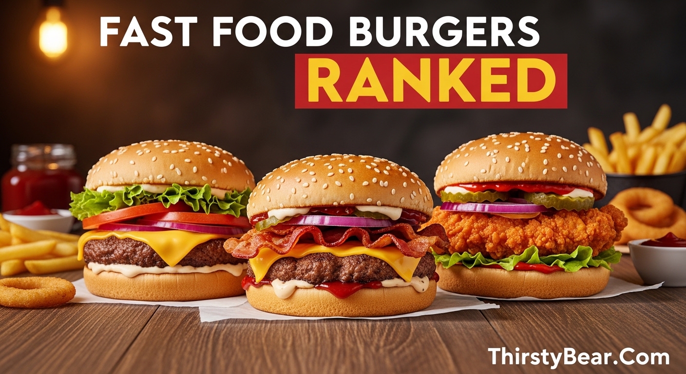 Best Fast Food Burgers Ranked