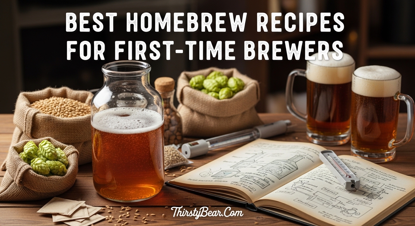 Best Homebrew Recipes for First-Time Brewers