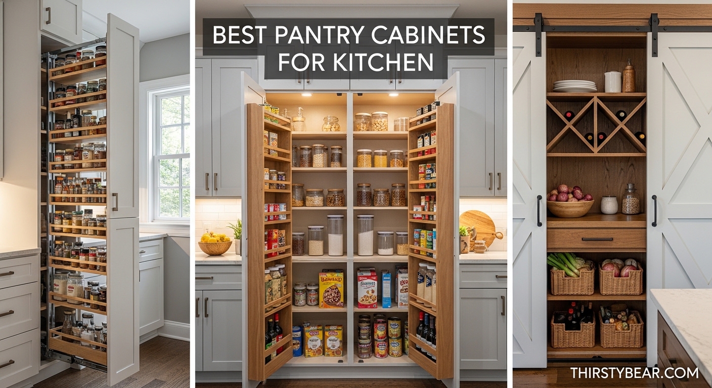 Best Pantry Cabinets for Kitchen