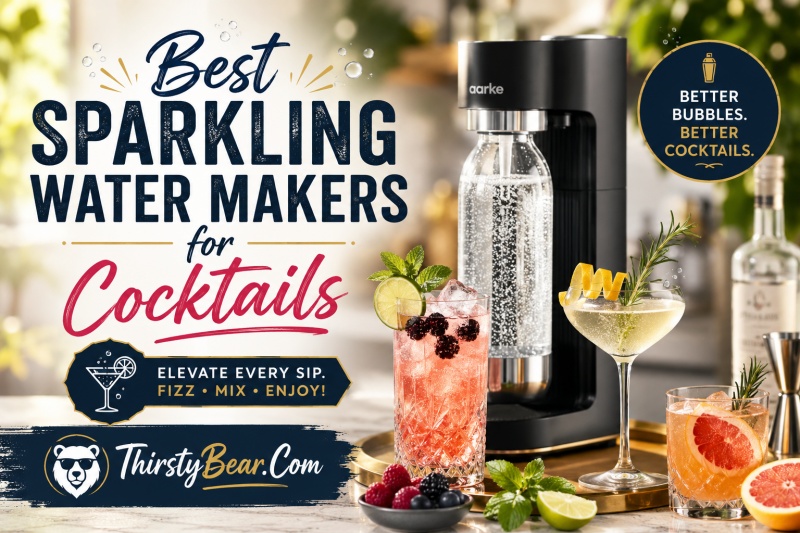 Best Sparkling Water Makers for Cocktails
