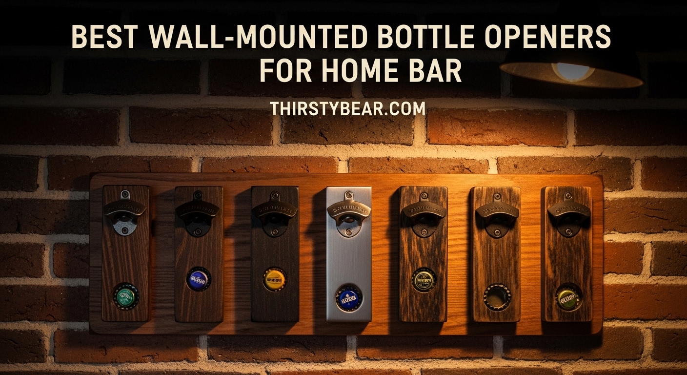 Best Wall-Mounted Bottle Openers for Home Bar