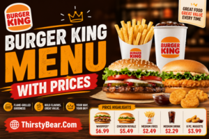 Burger King Menu With Prices