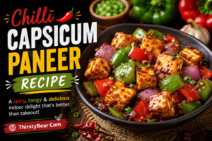 Chilli Capsicum Paneer Recipe