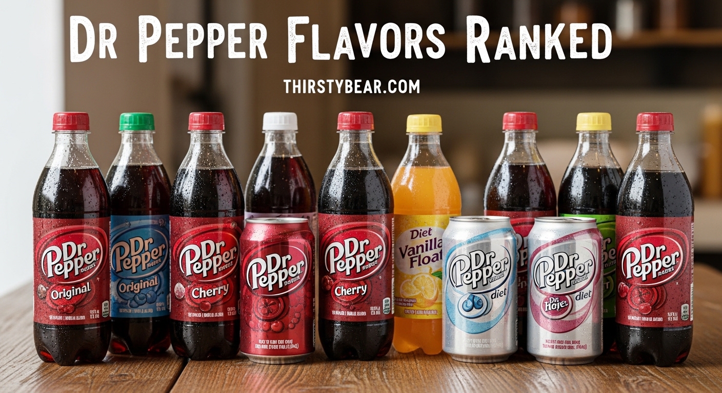 Dr Pepper Flavors Ranked