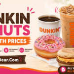 Dunkin Donuts Menu With Prices