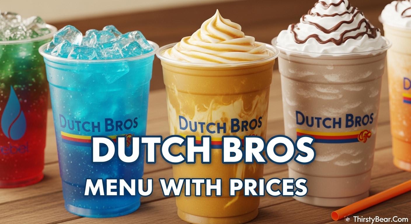Dutch Bros Menu With Prices