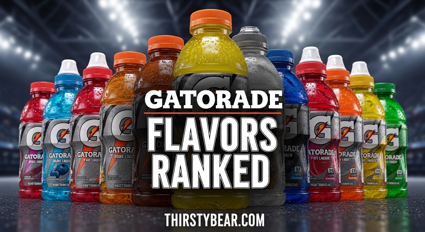 Gatorade Flavors Ranked
