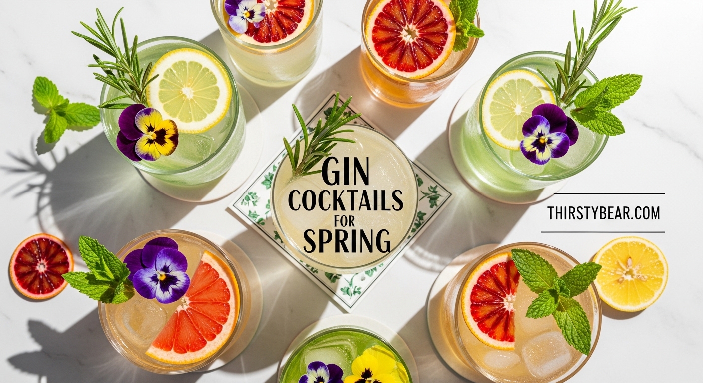 Gin Cocktails for Spring
