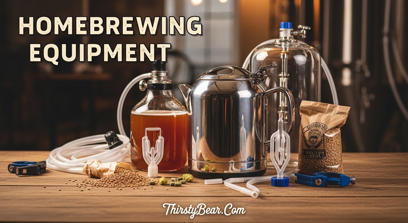 HOMEBREWING EQUIPMENT