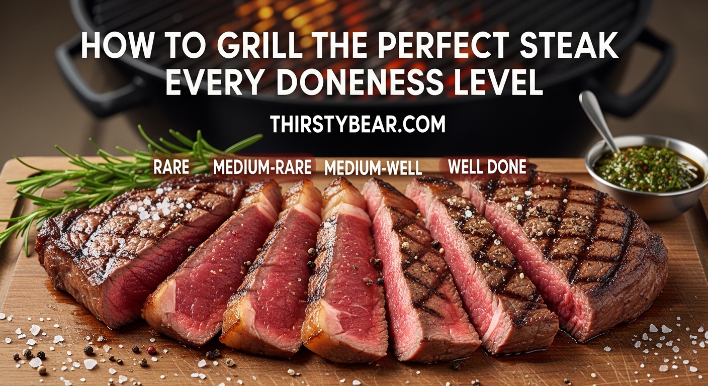 How to Grill the Perfect Steak Every Doneness Level