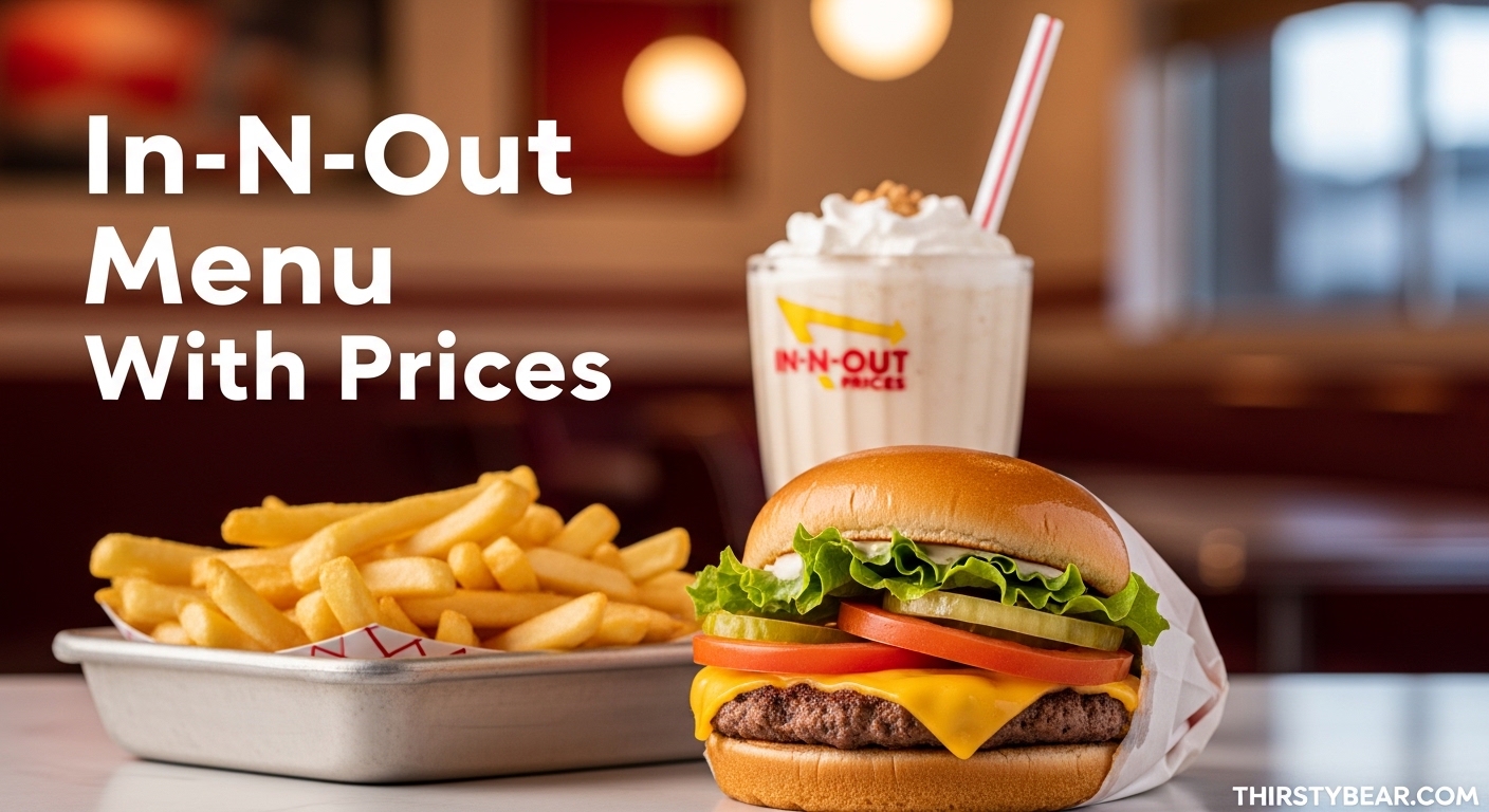 In-N-Out Menu With Prices