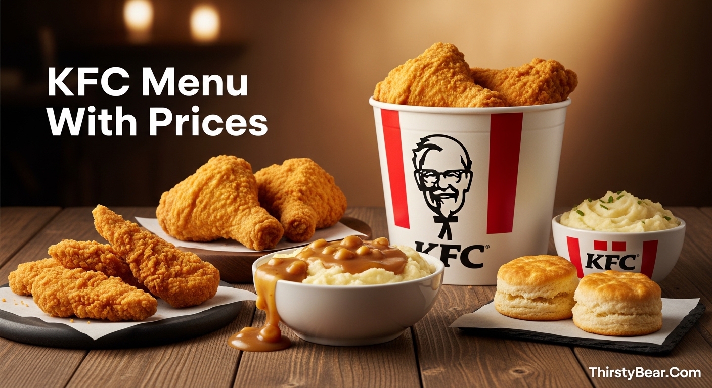 KFC Menu With Prices