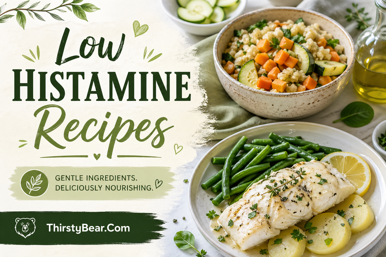 Low Histamine Recipes