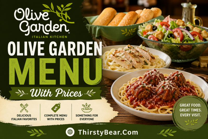 Olive Garden Menu With Prices