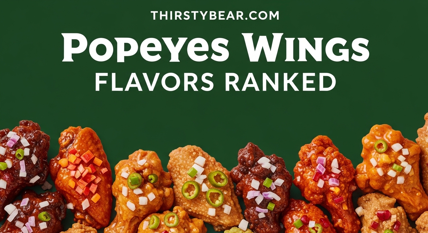 Popeyes Wings Flavors Ranked