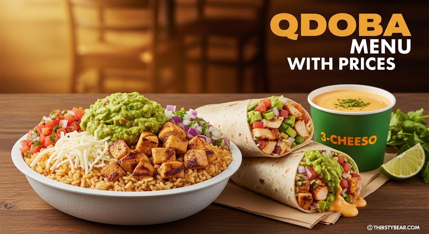 Qdoba Menu With Current Prices