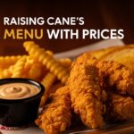 Raising Cane's Menu With Prices