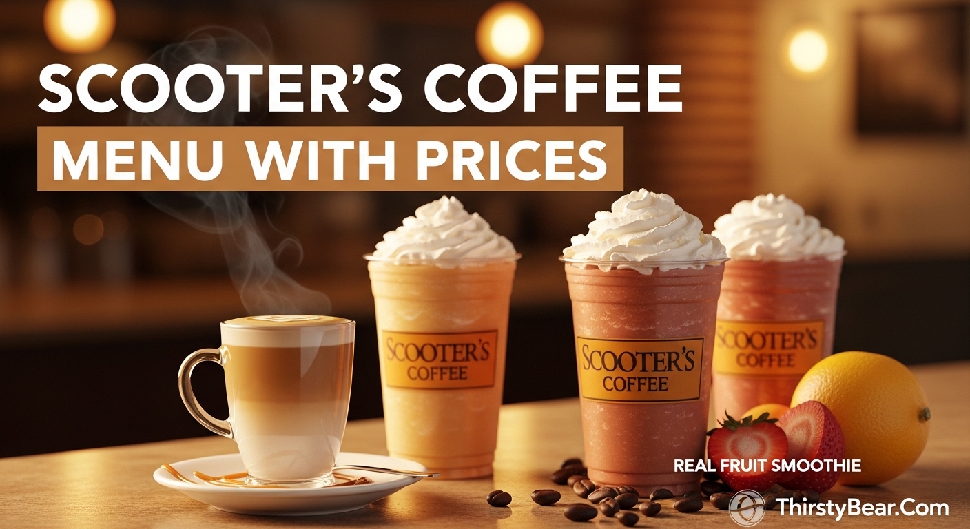 Scooter's Coffee Menu With Prices