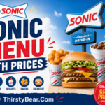Sonic Menu With Prices