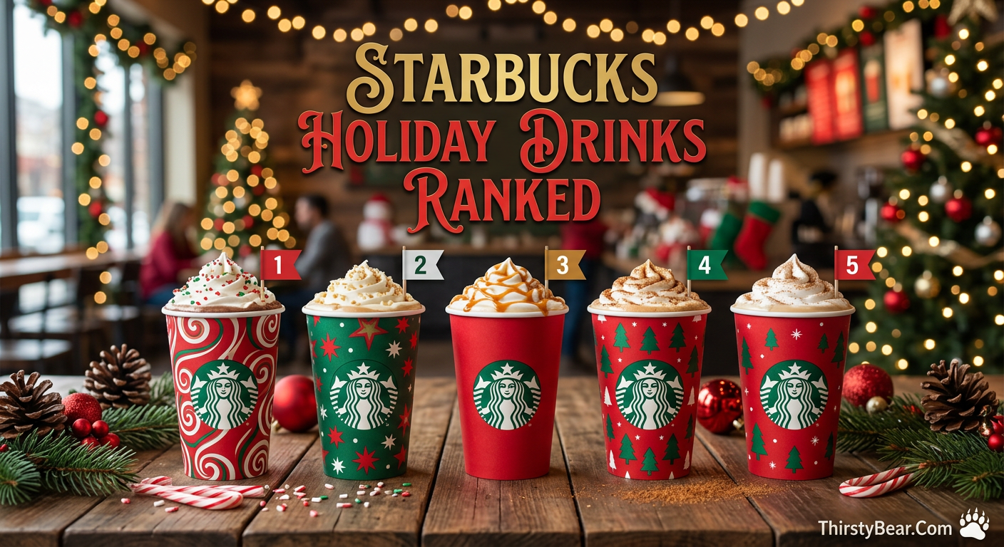 Starbucks Holiday Drinks Ranked