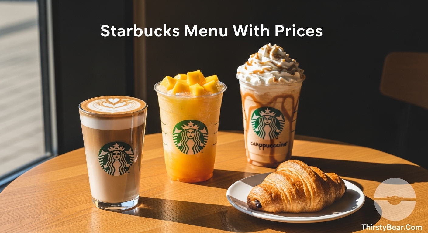 Starbucks Menu with Latest Prices
