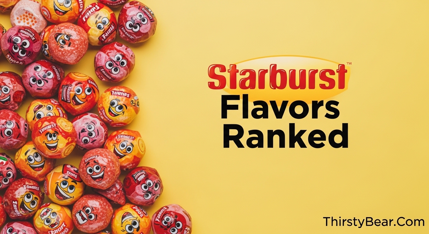 Starburst Flavors Ranked