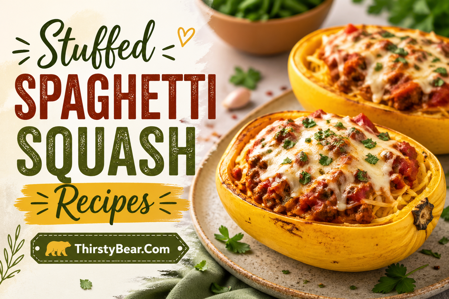 Stuffed Spaghetti Squash Recipes