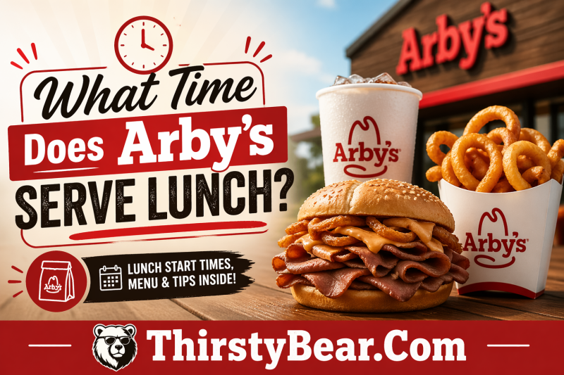 What Time Does Arby's Serve Lunch