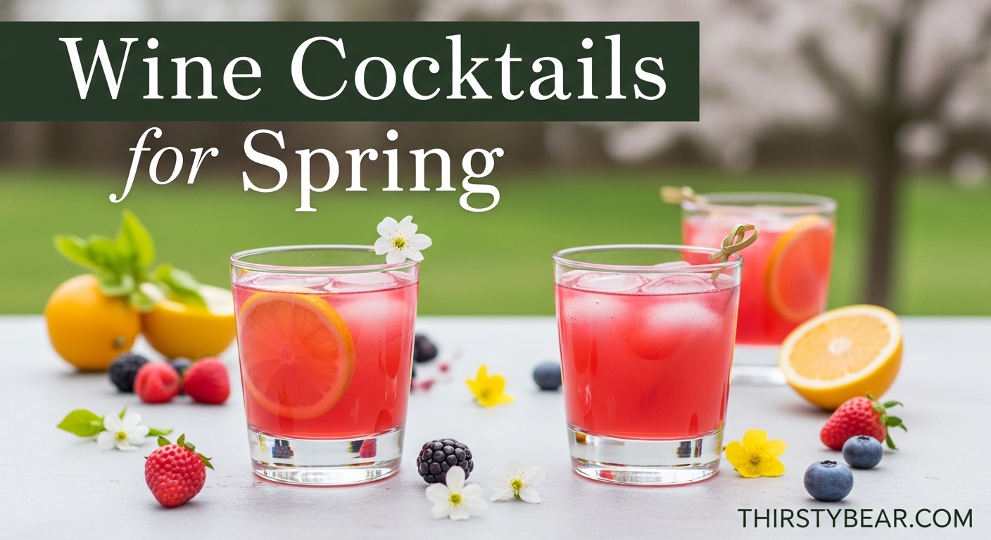 Wine Cocktails for Spring