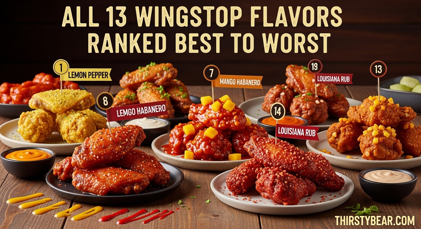 Wingstop Flavors Ranked