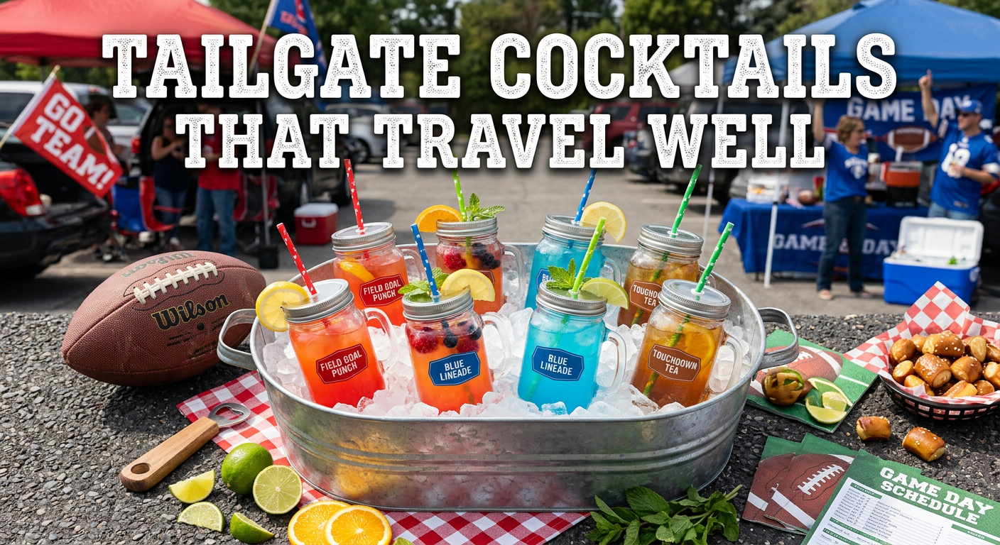 Tailgate Cocktails That Travel Well