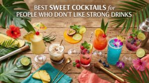 Best Sweet Cocktails for People Who Don't Like Strong Drinks