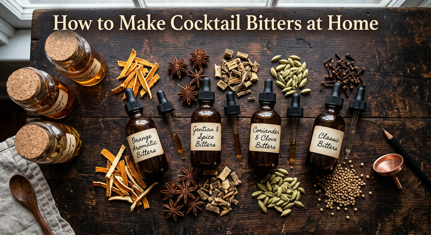 How to Make Cocktail Bitters at Home