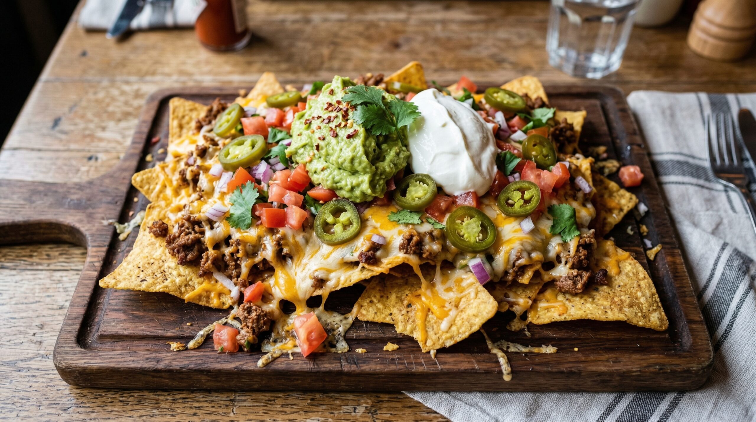Ultimate Nachos Recipe Loaded Supreme Style