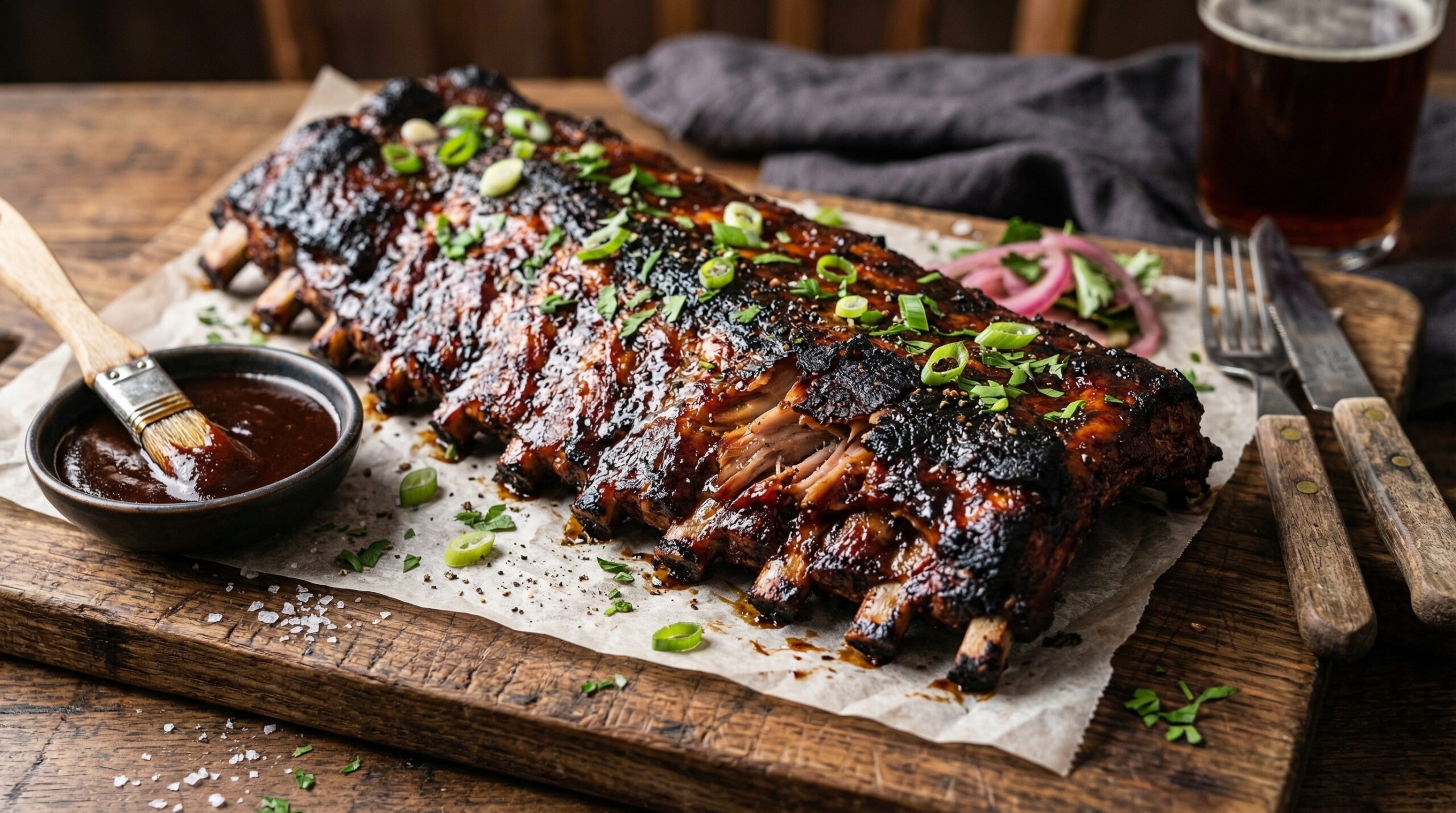 BBQ Ribs Recipe Fall-Off-the-Bone Tender