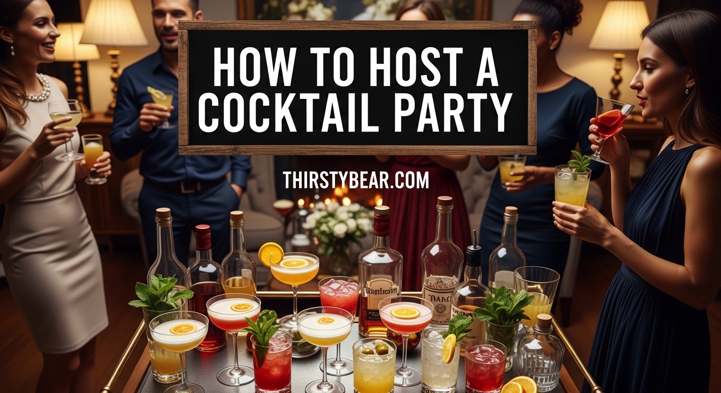 how to host a cocktail party