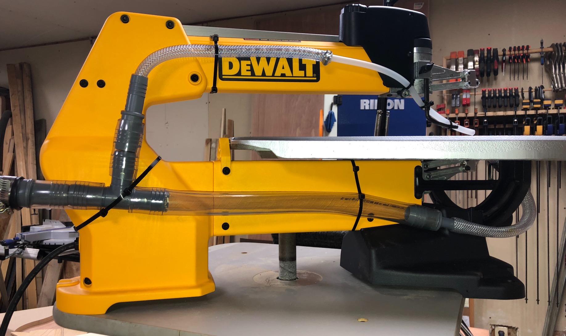 DEWALT Scroll Saw, 1.3 Amp, 20 in Steel Blade, With Variable-Speed Trigger (DW788) customer photo 2