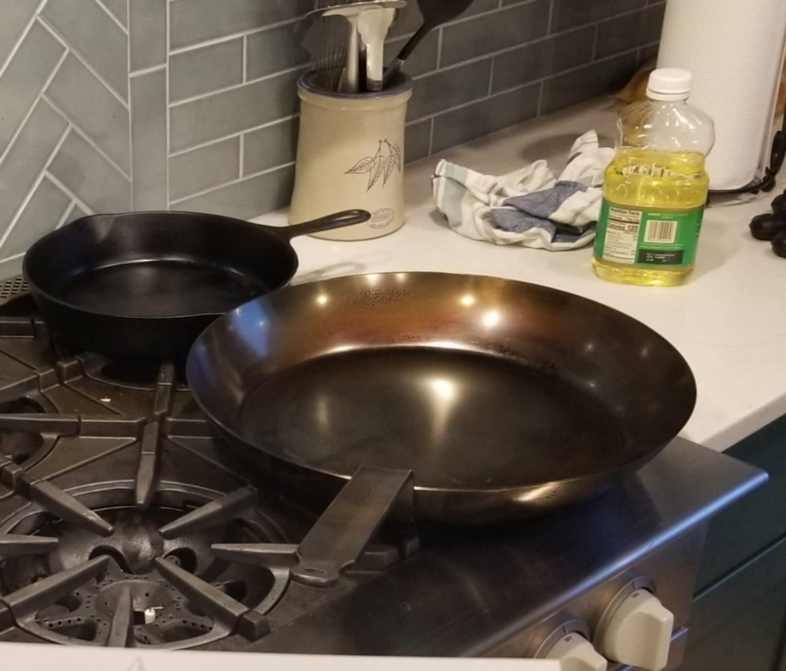 Bourgeat Black Carbon Steel Frying Pan, 11