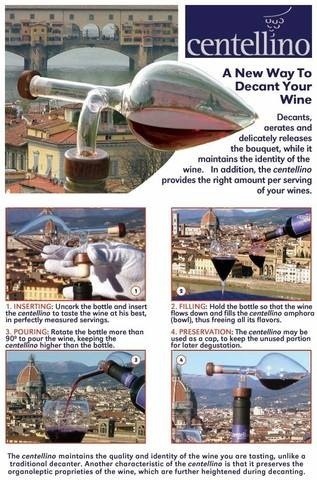 Areadivino Wine Aerator and Decanter (Centellino Brand) customer photo 2