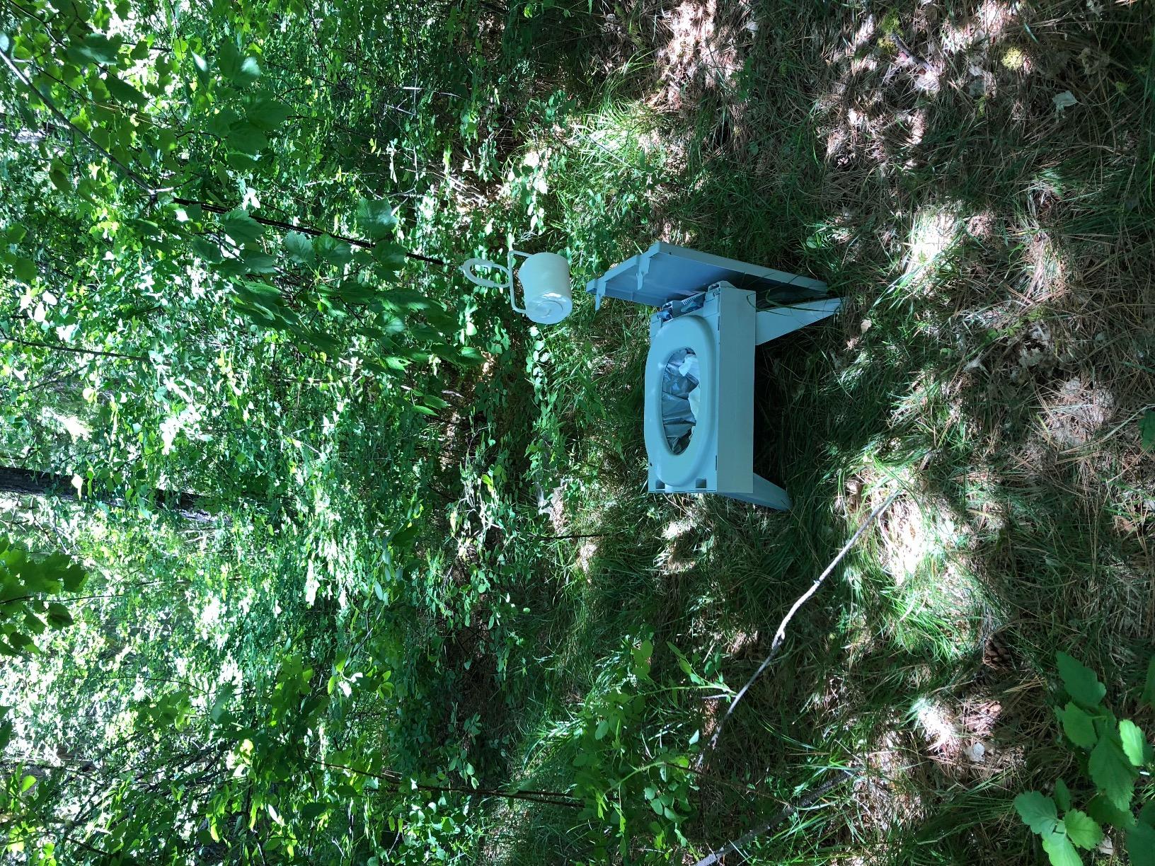 Cleanwaste GO Anywhere Portable Folding Toilet - Plus Bonus Original Wag Bag Kit customer photo 2