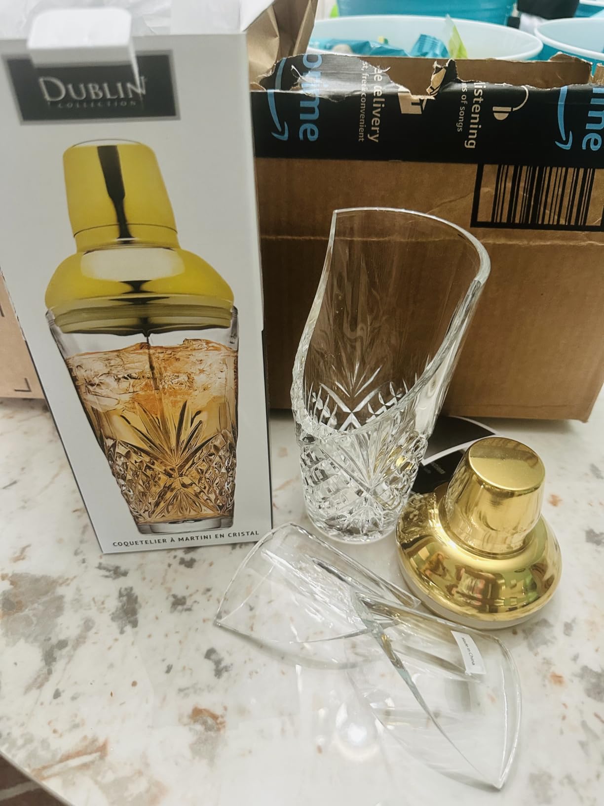 Godinger Dublin Cocktail Shaker, Martini Shaker, 17oz customer photo 2