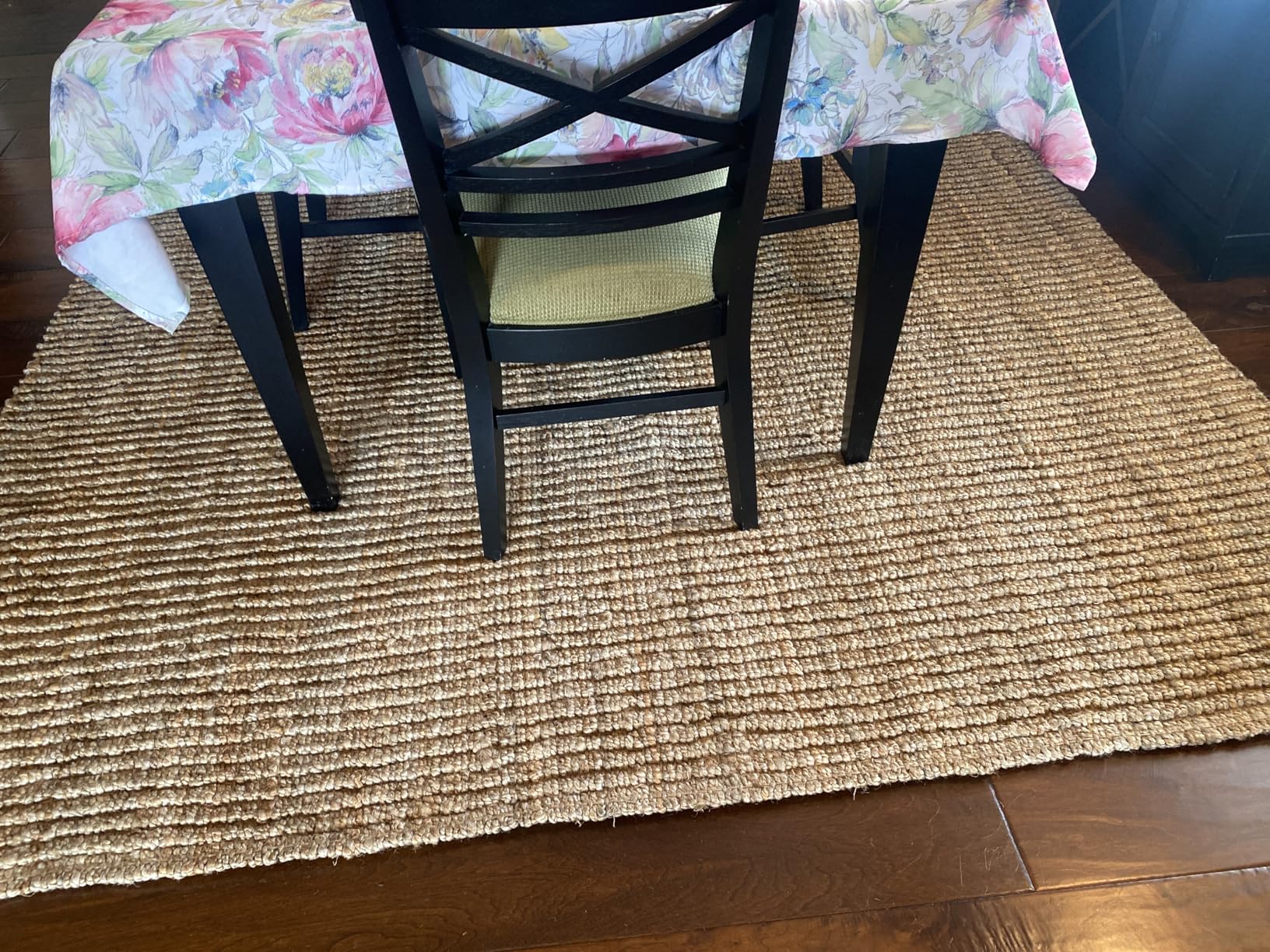 SAFAVIEH Area Rug 9x12 - Natural Fiber Collection - Large - Natural Brown, Handmade Jute, Farmhouse Style, Chunky Textured Thick Pile (NF447A) customer photo 2