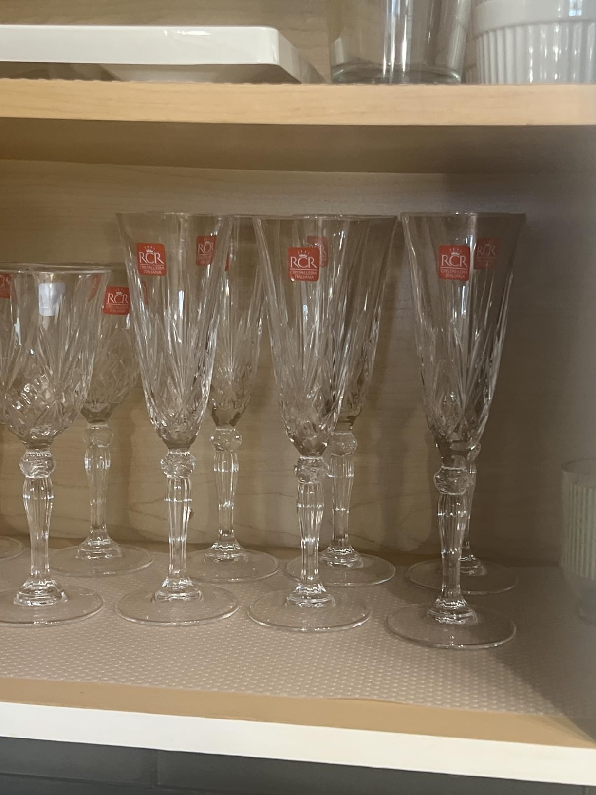 Lorenzo RCR Crystal Melodia Collection Champagne Flutes Glass Set customer photo 1