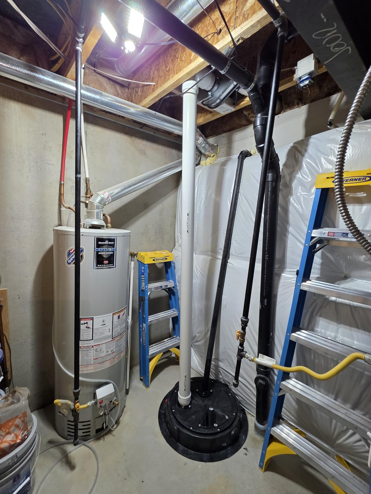 Tjernlund RMS160 Sidewall Radon Mitigation System customer photo 2