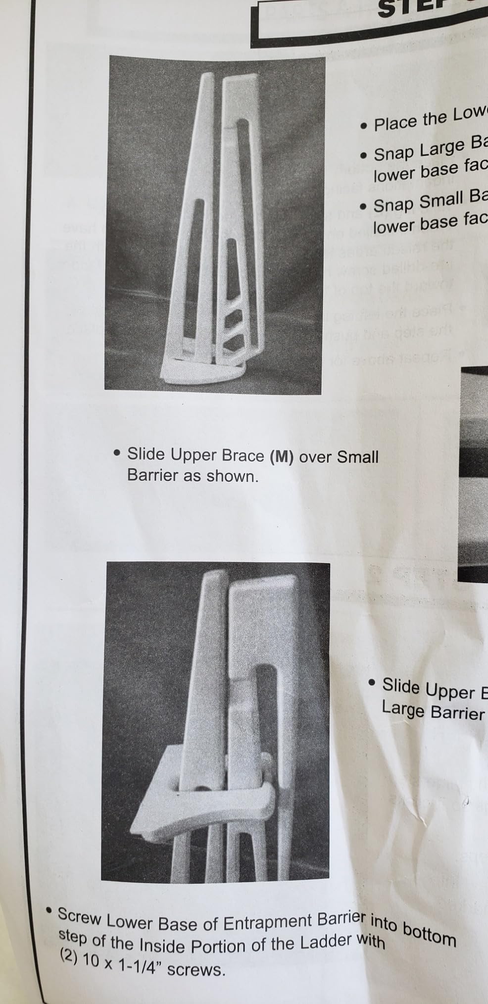 Blue Wave NE1175 Heavy Duty In-Pool Ladder - White customer photo 1