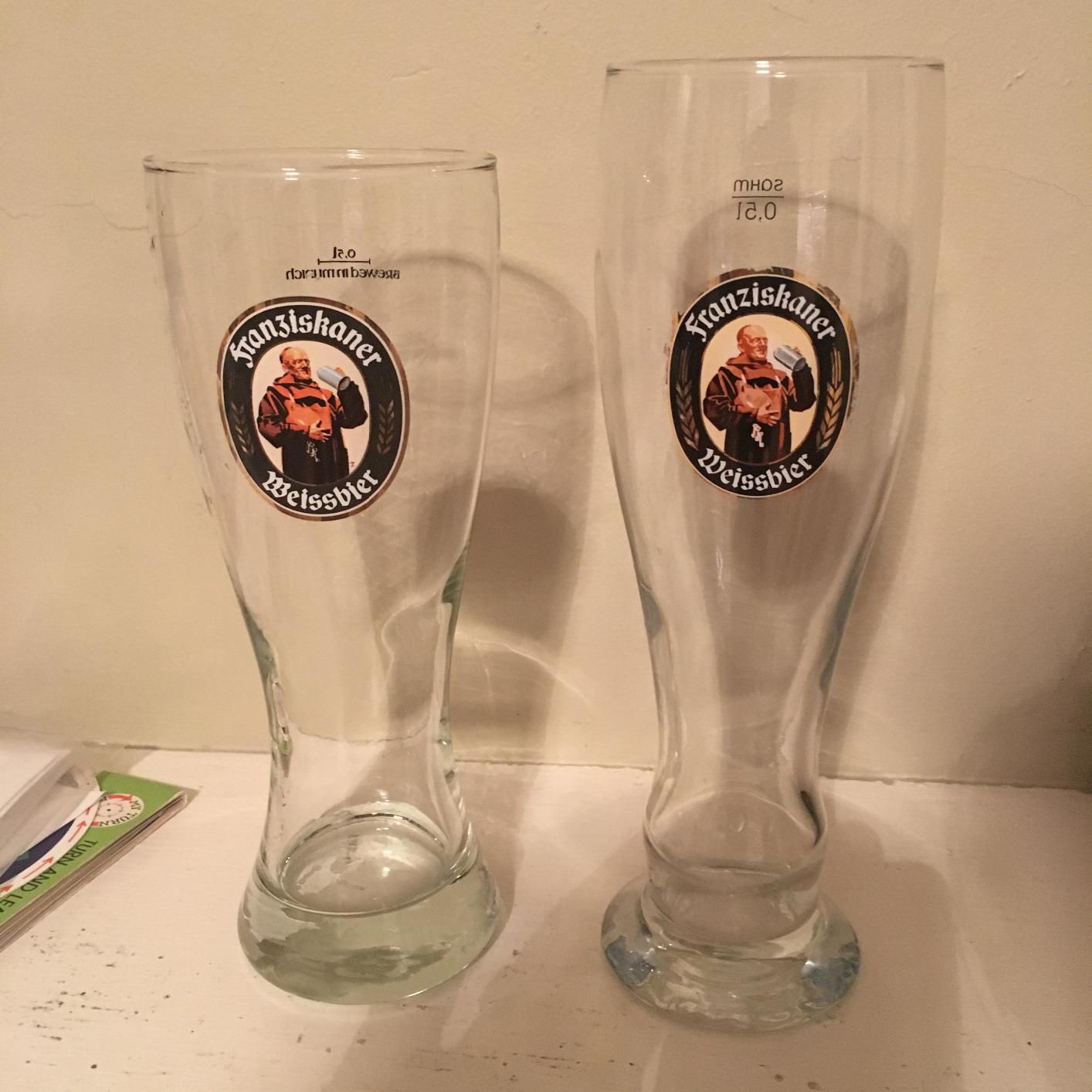 Franziskaner Weissbier Wheat Beer Glass XL .5 L Glass customer photo 1