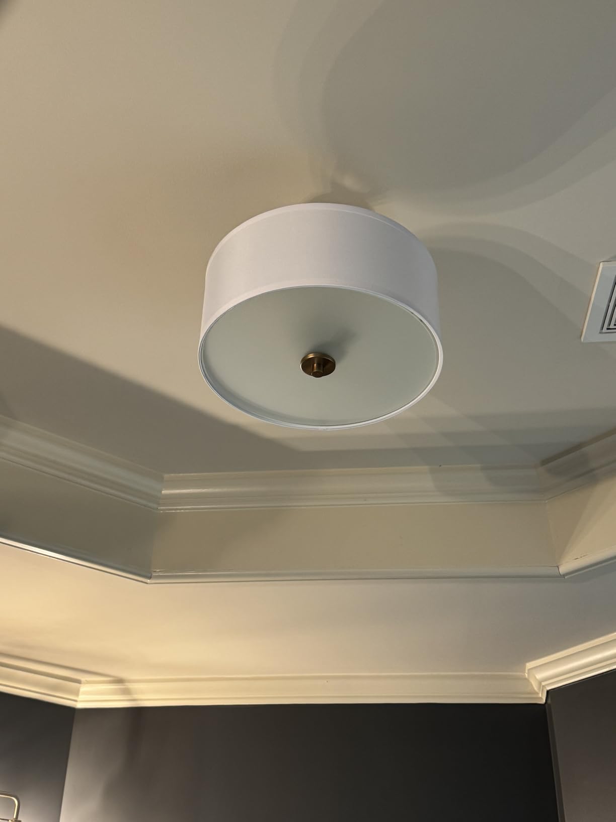 Possini Euro Design Halsted Modern Close to Ceiling Light Semi Flush Mount Fixture 15