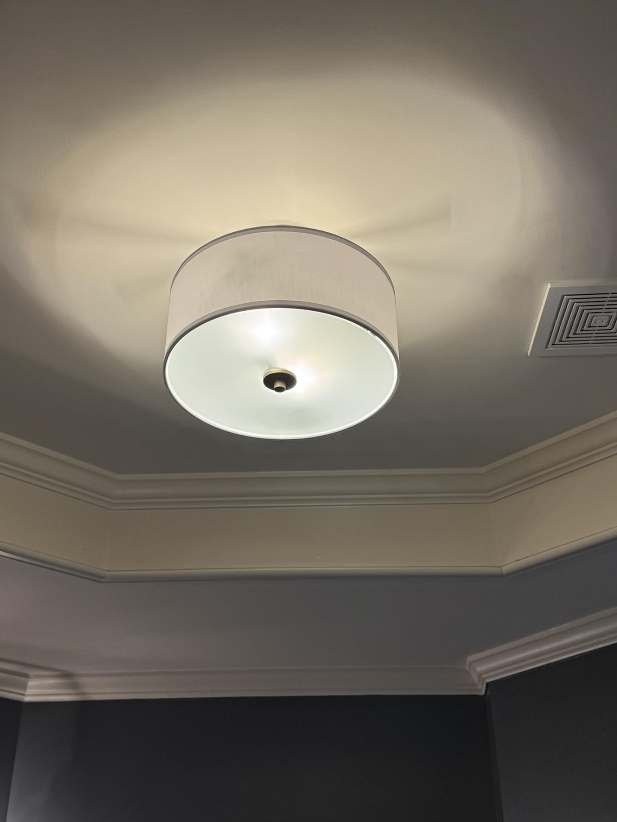 Possini Euro Design Halsted Modern Close to Ceiling Light Semi Flush Mount Fixture 15