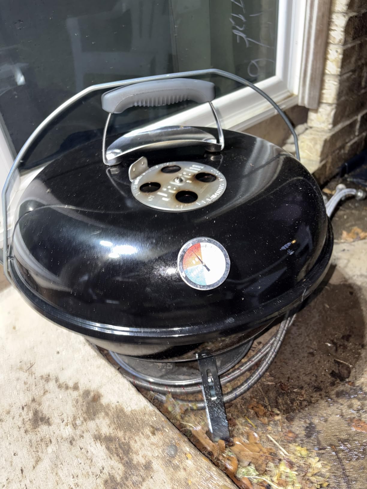 Weber Jumbo Joe Charcoal Grill, 18-Inch, Black customer photo 2
