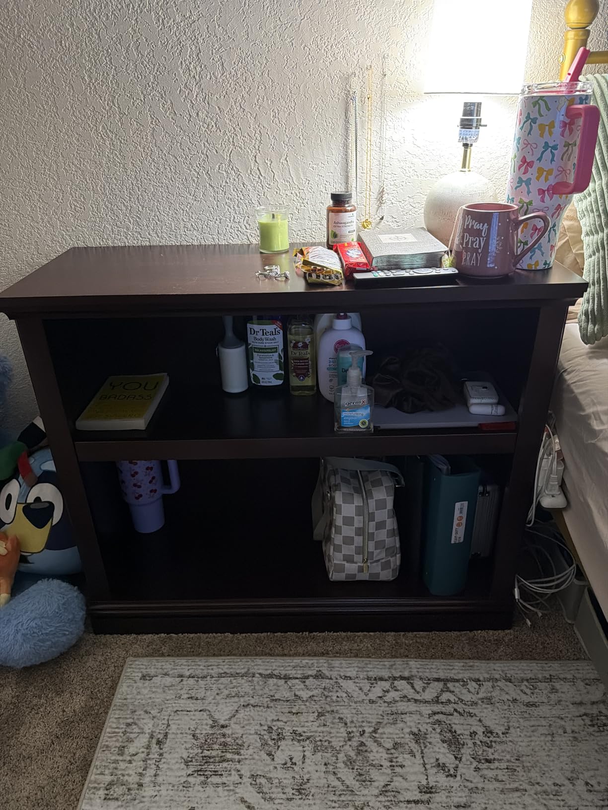 Sauder Miscellaneous Storage 2-Shelf Bookcase/ book shelf, Estate Black finish customer photo 2